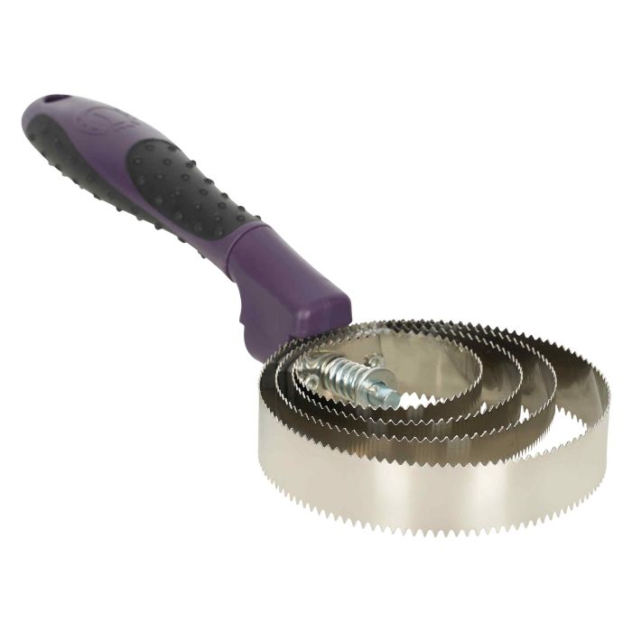 Curry comb metal IRHGrippy - 4060 - Black berry Curry comb metal IRHGrippy - 4060 - Black berry