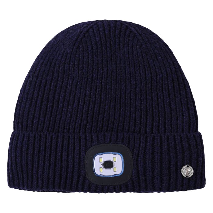Beanie IRHChilly with light - 5001 - Navy