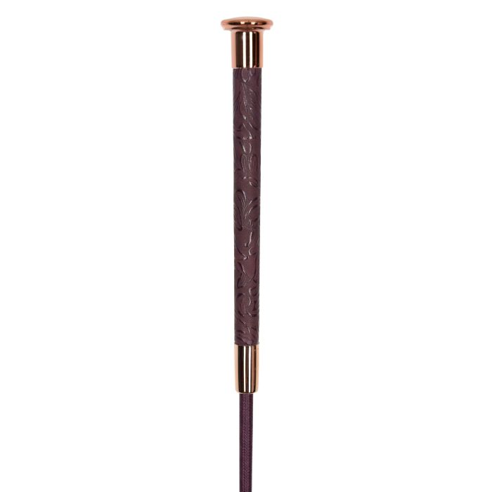 Dressage whip IRHOlania - 3182 - Bordeaux-Flower Dressage whip IRHOlania - 3182 - Bordeaux-Flower