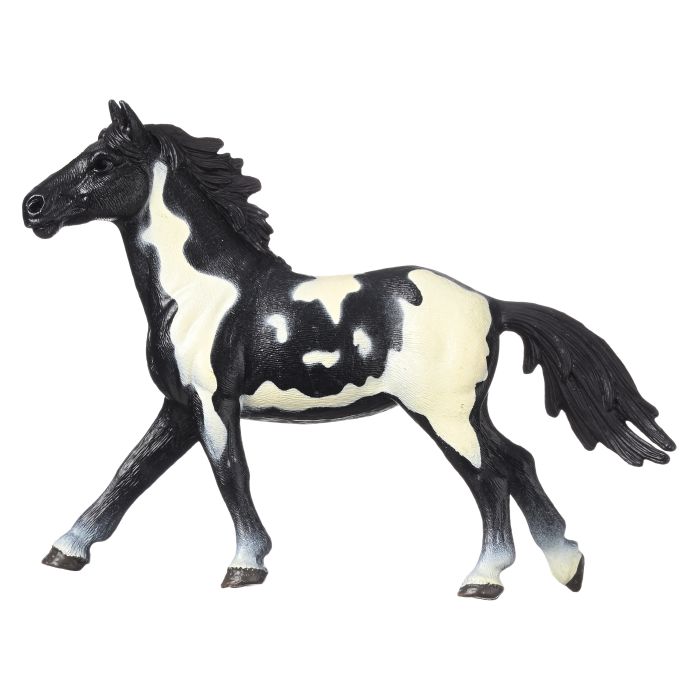Toy horse IRHMagic - 0500 - White-Black Toy horse IRHMagic - 0500 - White-Black