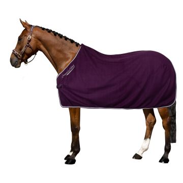 Fleece blanket IRH-Classic -  Black berry