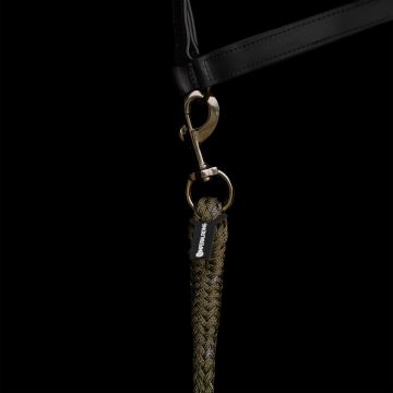 Lead rope IRH-Deluxe SH -  Olive green