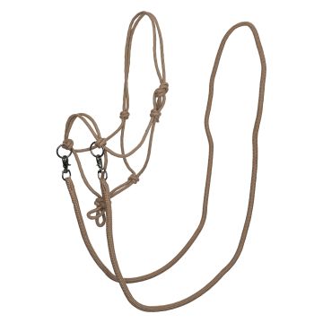 Rope headcollar IRH-Free Ride -  Cappuccino
