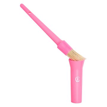 Hoof oil brush with container - small IRH -  Neon Pink