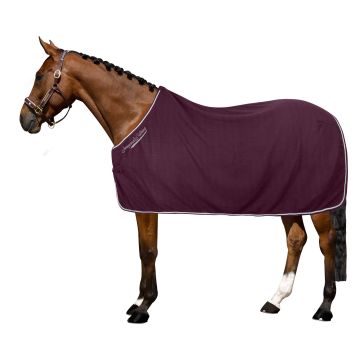 Fleece blanket IRH-Classic -  Bordeaux