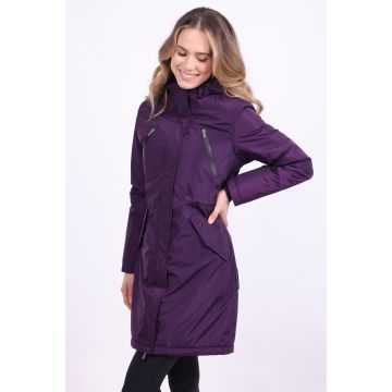 Tech parka IRH-Jolly -  Black berry