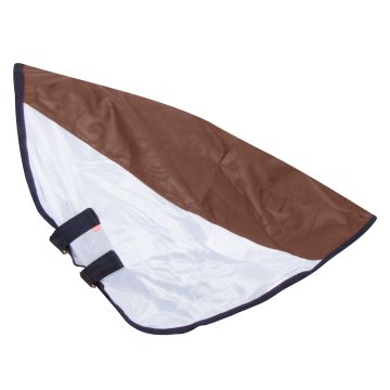 Neck rain & fly blanket IRH-Super-dry -  Walnut