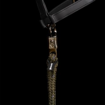 Lead rope IRH-Deluxe PH -  Olive green