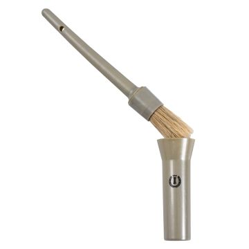 Hoof oil brush with container - small IRH -  Light Olive Metallic