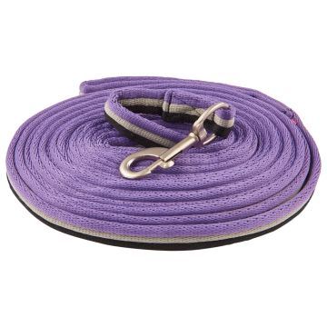 Lunging line soft nylon IRH -  Royal purple