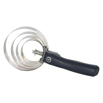 Curry comb metal IRH -  Navy