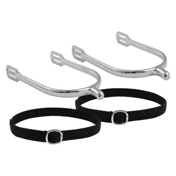 MENS Spurs IRHBasic 15mm round -  Silver