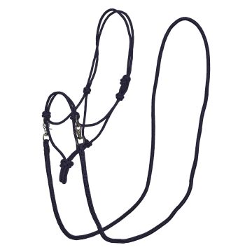 Rope headcollar IRH-Free Ride -  Navy