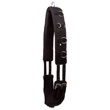 Lunging girth nylon IRHDeluxe -  Black