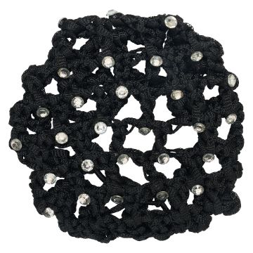 Haarnetje met diamanten IRH -  Black
