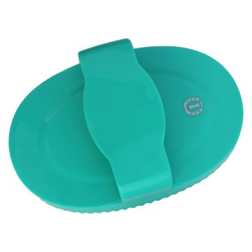 Spring comb plastic Soft with handle big IRH -  Jade