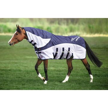 Neck rain & fly blanket IRH-Super-dry -  Navy