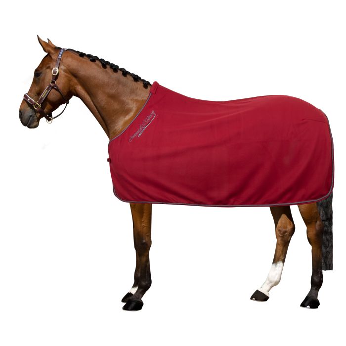Fleece blanket IRHClassic - 3144 - Rio Red Fleece blanket IRHClassic - 3144 - Rio Red