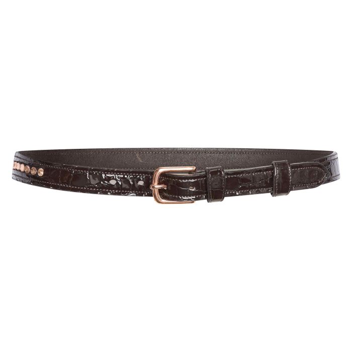 Belt IRHOlania Sparkle - 8027 - Brown Rosé Metal