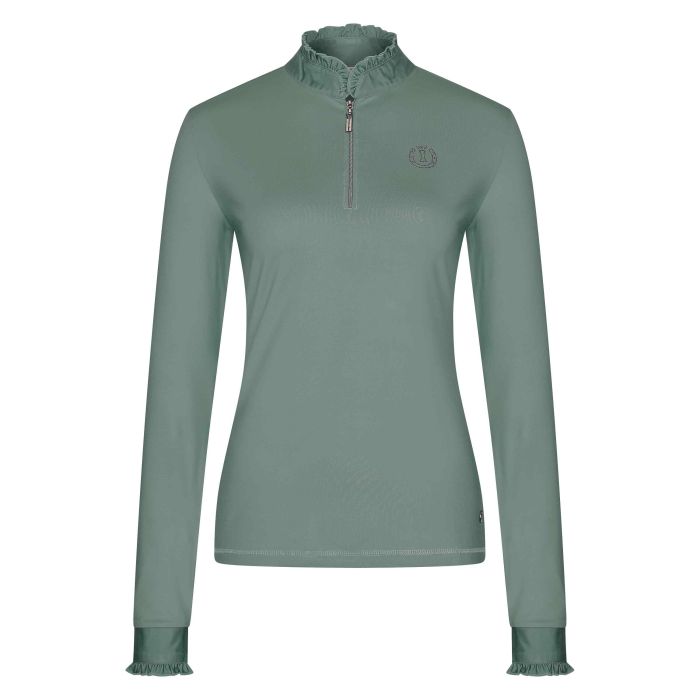 Top IRHAnna longsleeve - 6112 - Dark sage Top IRHAnna longsleeve - 6112 - Dark sage