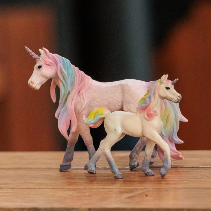 Toy unicorn set IRHMagic - 3032 - Light Pink Melange Toy unicorn set IRHMagic - 3032 - Light Pink Melange