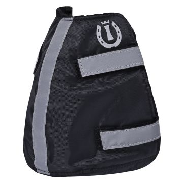 Stirrup toe warmer IRH-Reflective, set of 2 pcs -  Black