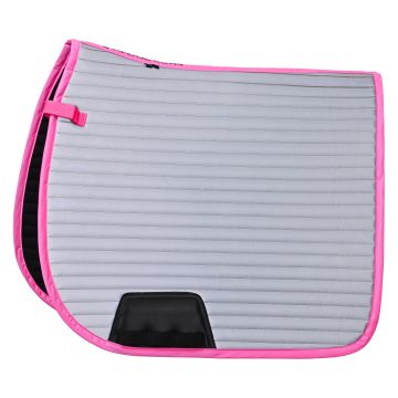 Saddlepad IRH-Reflective dressage -  Neon Pink