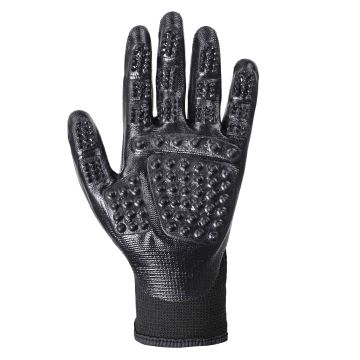 Grooming glove IRH-Deep Clean -  Black
