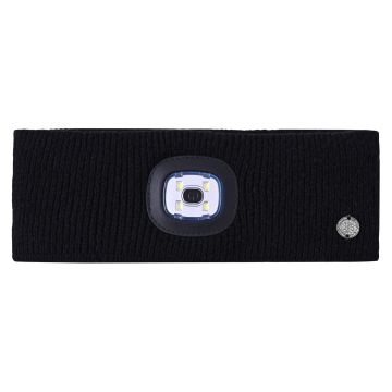 Headband IRH-Chilly with light -  Black