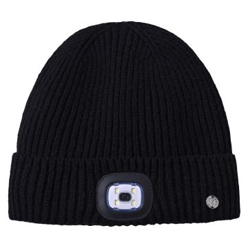 Beanie IRH-Chilly with light -  Black