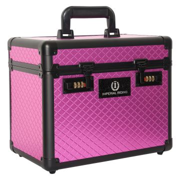 Grooming box IRH-Shiny small -  Pink-Black