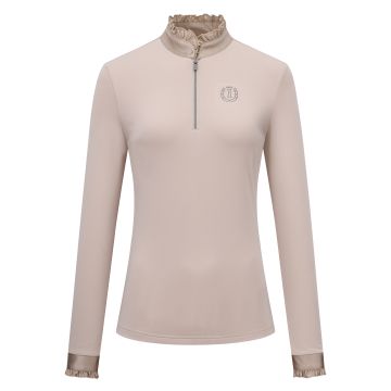Top IRH-Anna longsleeve -  Grey-Sand