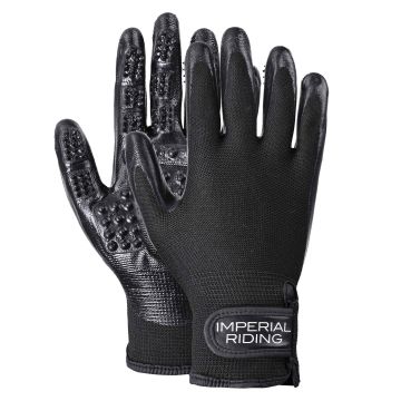 Grooming glove IRH-Deep Clean -  Black