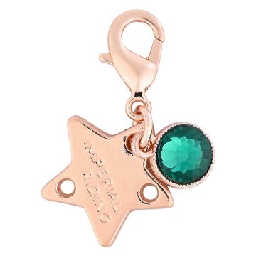 Bridle Charms IRH-Birthstone rosegold, set of 12 pcs - - Roségold
