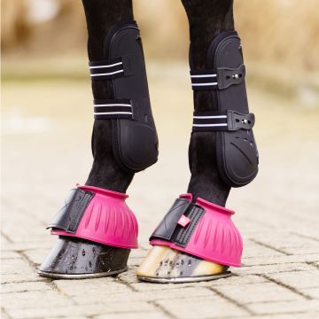 Pink dressage boots top