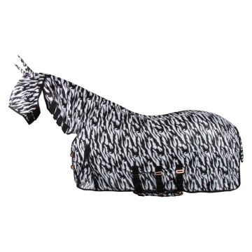 Fly blanket IRHCarly -  Black zebra