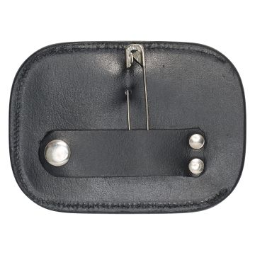 Competition number IRH-Square, set of 2 pcs -  Black