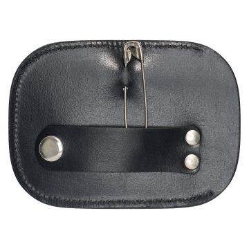 Competition number IRH-Glitter square, set of 2 pcs -  Black