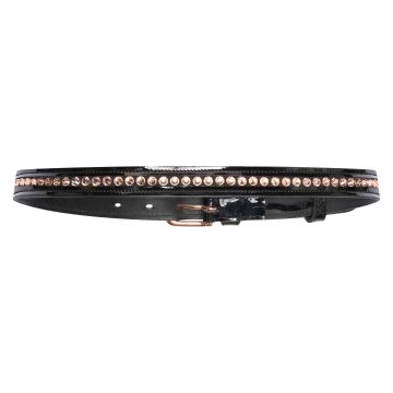 Belt IRH-Olania Sparkle -  Black-Rose gold
