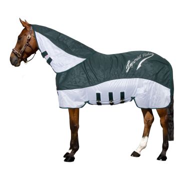 Neck rain & fly blanket IRH-Super-dry -  Forest green