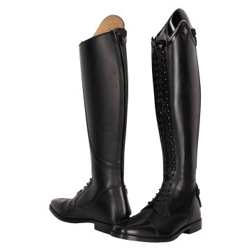 Riding boots IRHOlania Dressage -  Black lack-Chrystal