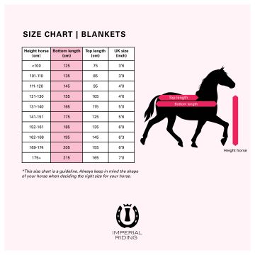 Fly blanket IRHCarly -  Black zebra