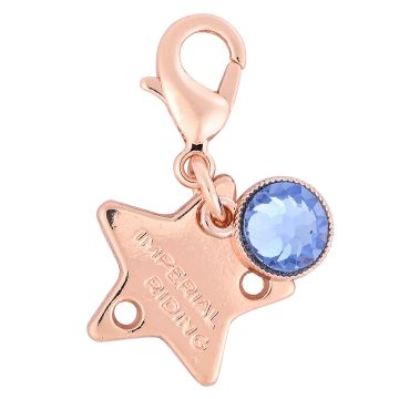 Bridle Charms IRH-Birthstone rosegold, set of 12 pcs - - Roségold
