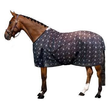Fly blanket IRH-Carlys -  Grey Pixie Dust AOP