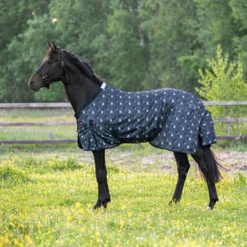 Fly blanket IRH-Carlys -  Grey Pixie Dust AOP