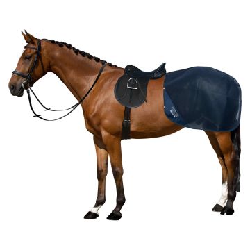 Detachable exercise blanket IRHMultiride -  Navy