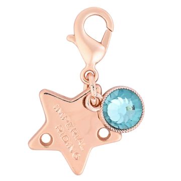 Bridle Charms IRH-Birthstone rosegold, set of 12 pcs - - Roségold