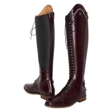 Riding boots IRHOlania Dressage -  Black lack-Chrystal