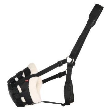 Grazing Muzzle IRH-Fur -  Black
