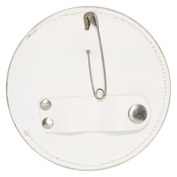 Competition number IRH-Glitter round, set of 2 pcs -  Gold